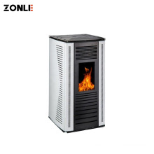 Comprehensive View Fire Security Automatic Smart Controller Portable Wood Modern Pellet Stove